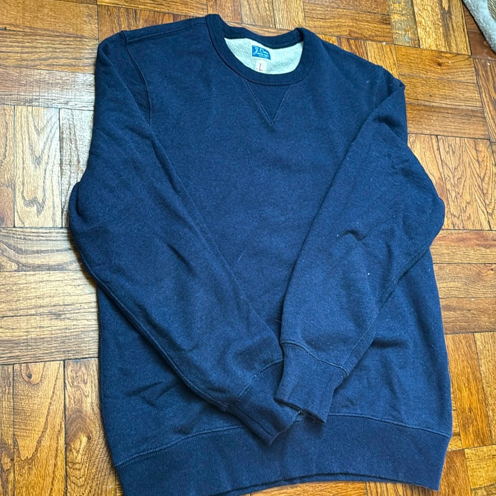 J Crew -  Large vintage fleece crewneck